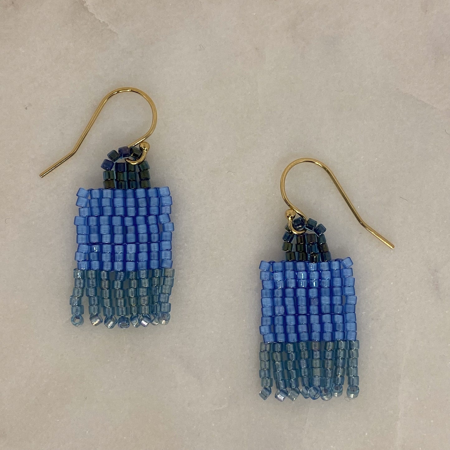 Jean Fringe Seed Bead Earrings