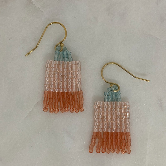 Fran Fringe Seed Bead Earrings